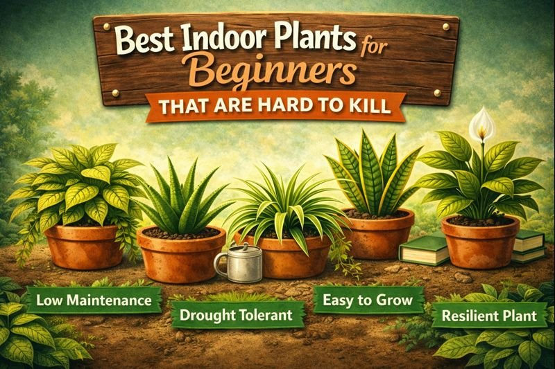 Best indoor plants for beginners that are easy to care for and hard to kill